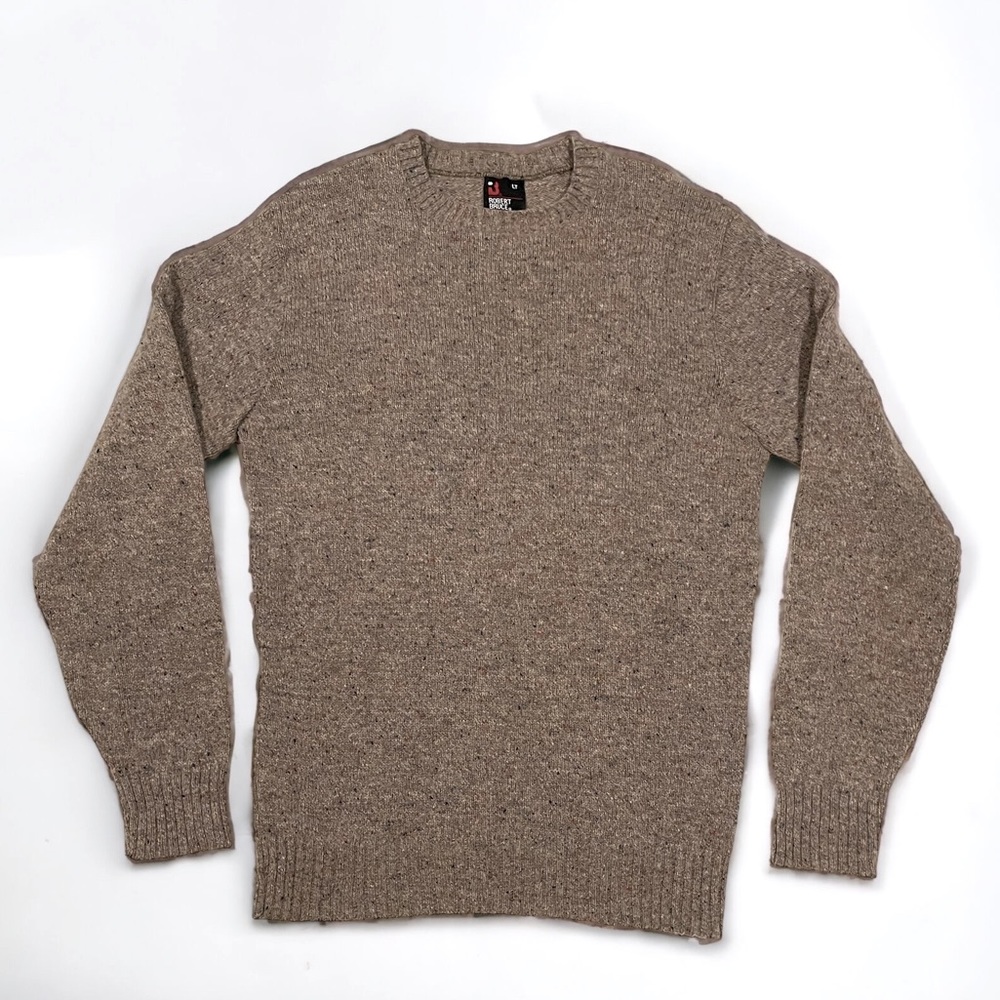 Vintage Speckled Wool Sweater Robert Bruce